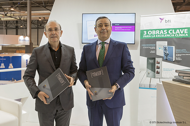 Eduardo Anitua presenta su libro sobre implantes cortos en Expodental